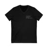 T-shirt Unisex col V -Papa Nou