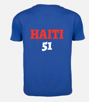 T-shirt world cup Haïti