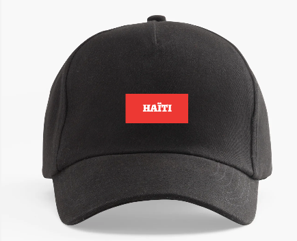 Casquette Haïti noir